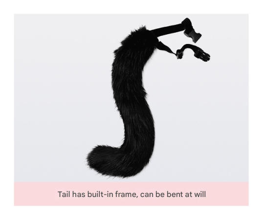 Grass yellow Halloween Furry Fox Costume Set - Plush Mask, Ears Headband, Tail, and Paws for Cosplay