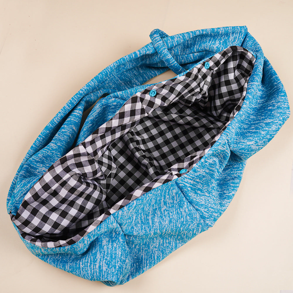 Red Pet Carrier Backpack - Comfortable Shoulder Bag for Cats and Dogs, Ideal for Outdoor Use in Autumn and Winter