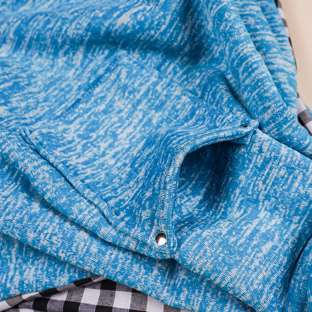 Navy blue Pet Carrier Backpack - Comfortable Shoulder Bag for Cats and Dogs, Ideal for Outdoor Use in Autumn and Winter