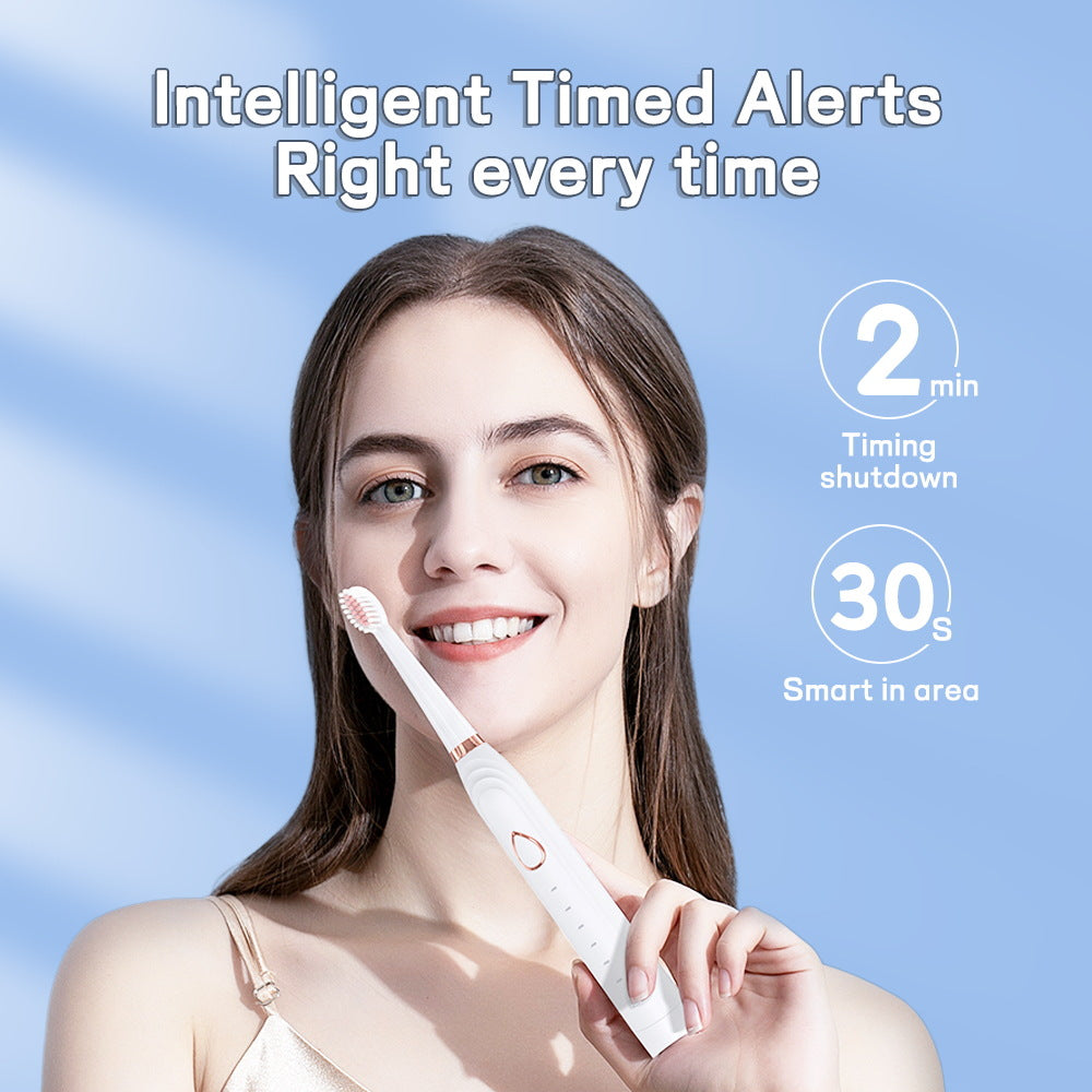 3-in-1 Full Multifunction Sonic Electric Toothbrush with Facial Brush & Massager Kit(Pink)