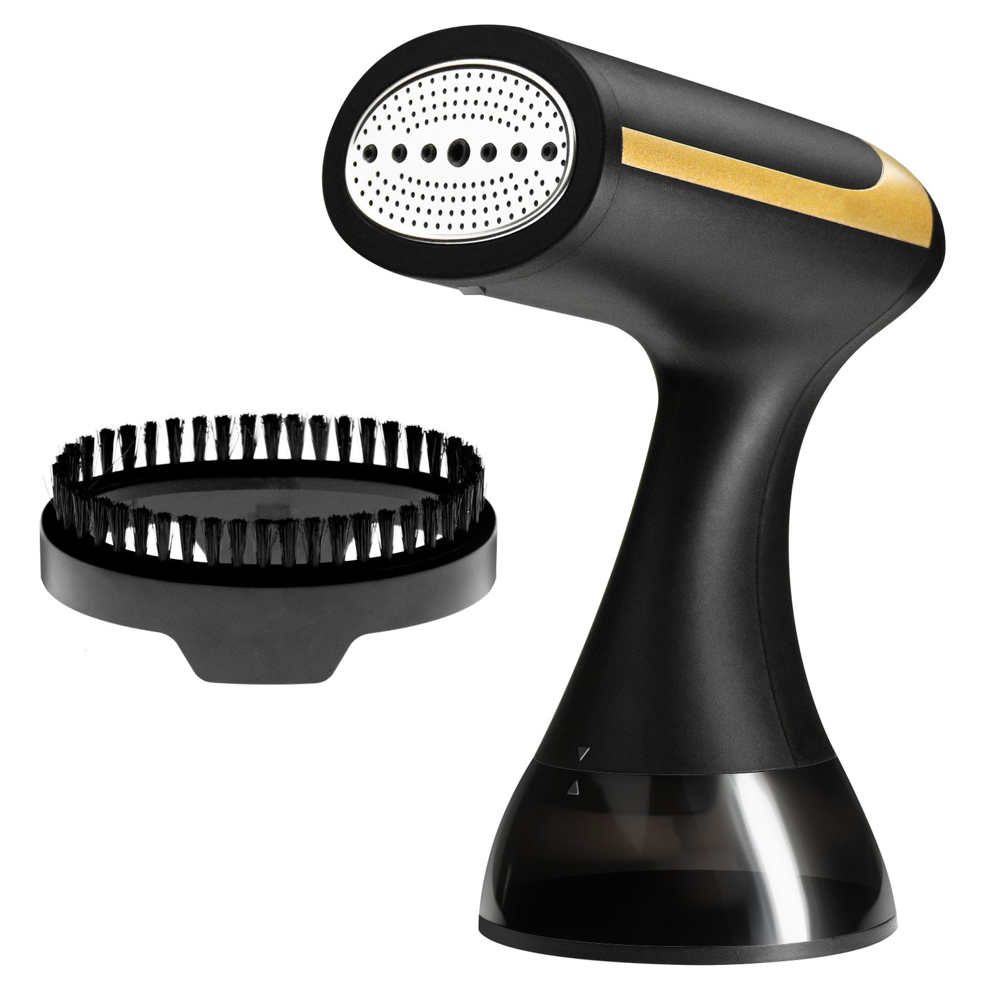 Black Powerful 1500W Handheld Garment Steamer - Portable Clothes Wrinkle Remover with Fast-Heat Technology and 350ml Tank for Home & Travel