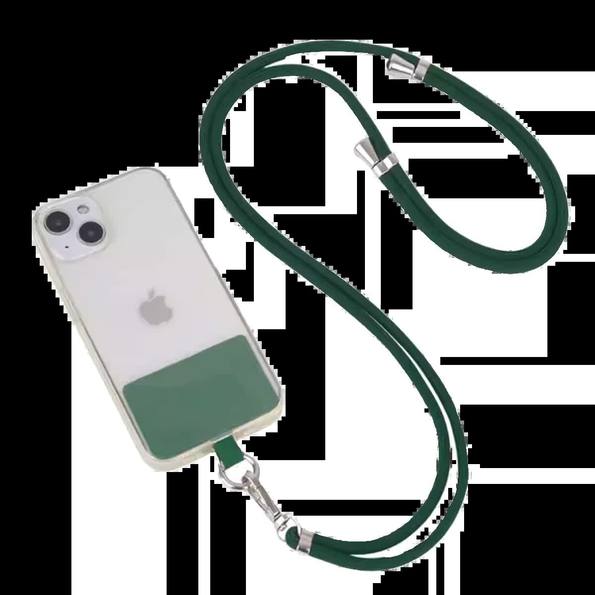 3-Pack Adjustable Pink Crossbody Phone Lanyards – Dual Wear Modes, Two-Ways of Hanging,Ultra-Slim 0.6mm Patch