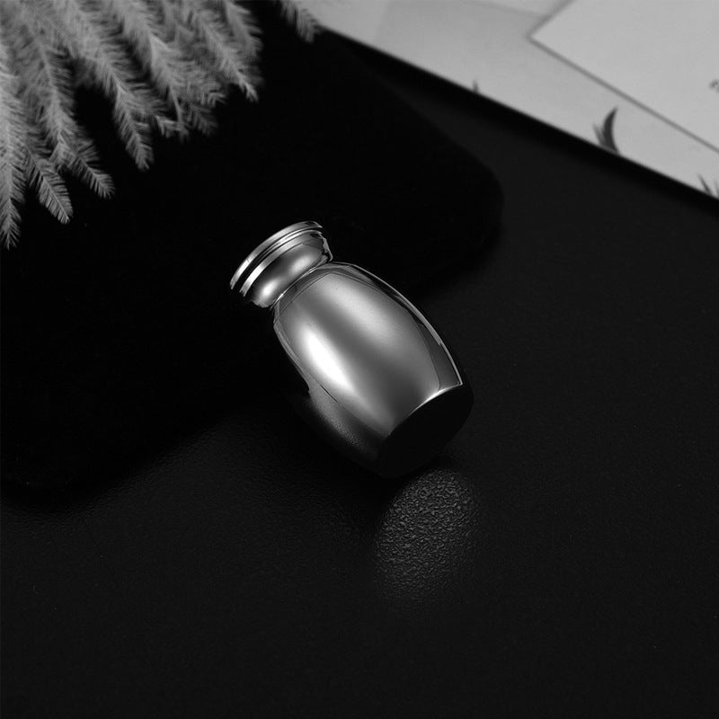 6-Pack 25x16mm Flying Bird Engraved Mini Keepsake Urn – Steel Ashes Memento for Cats Dogs
