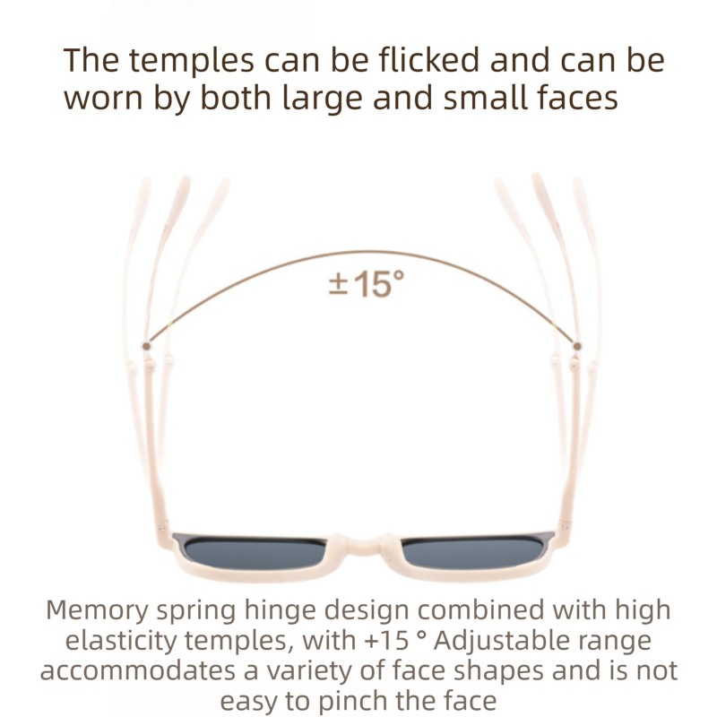 Ultra-Light Foldable TR Sunglasses for Women with Storage Bag - 15° Adjustable Temples & Premium Hinges, UV Protection (Black Frame/Grey Lenses)