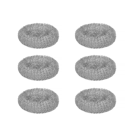 6 Pack Household Cleaning Stainless Steel Jumbo Scourers