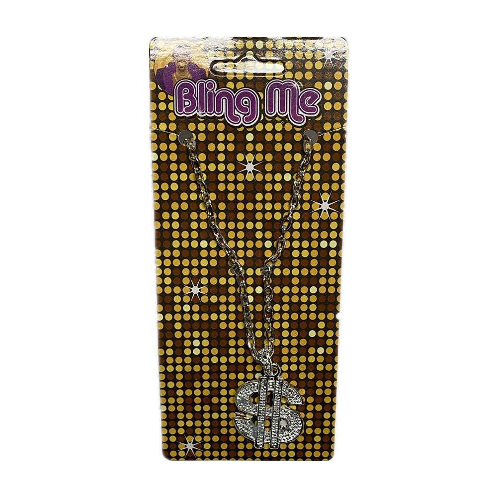 Dollar blings 2assorted - Dollar Sign-Silver