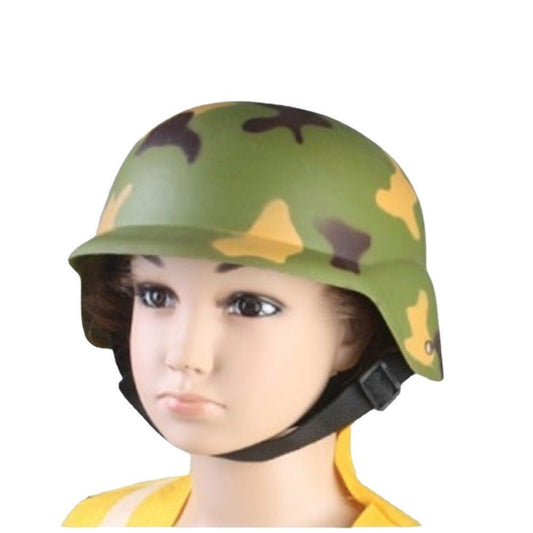 2x Kids Army Helmet- Perfect for Dress Up and Pretend Play