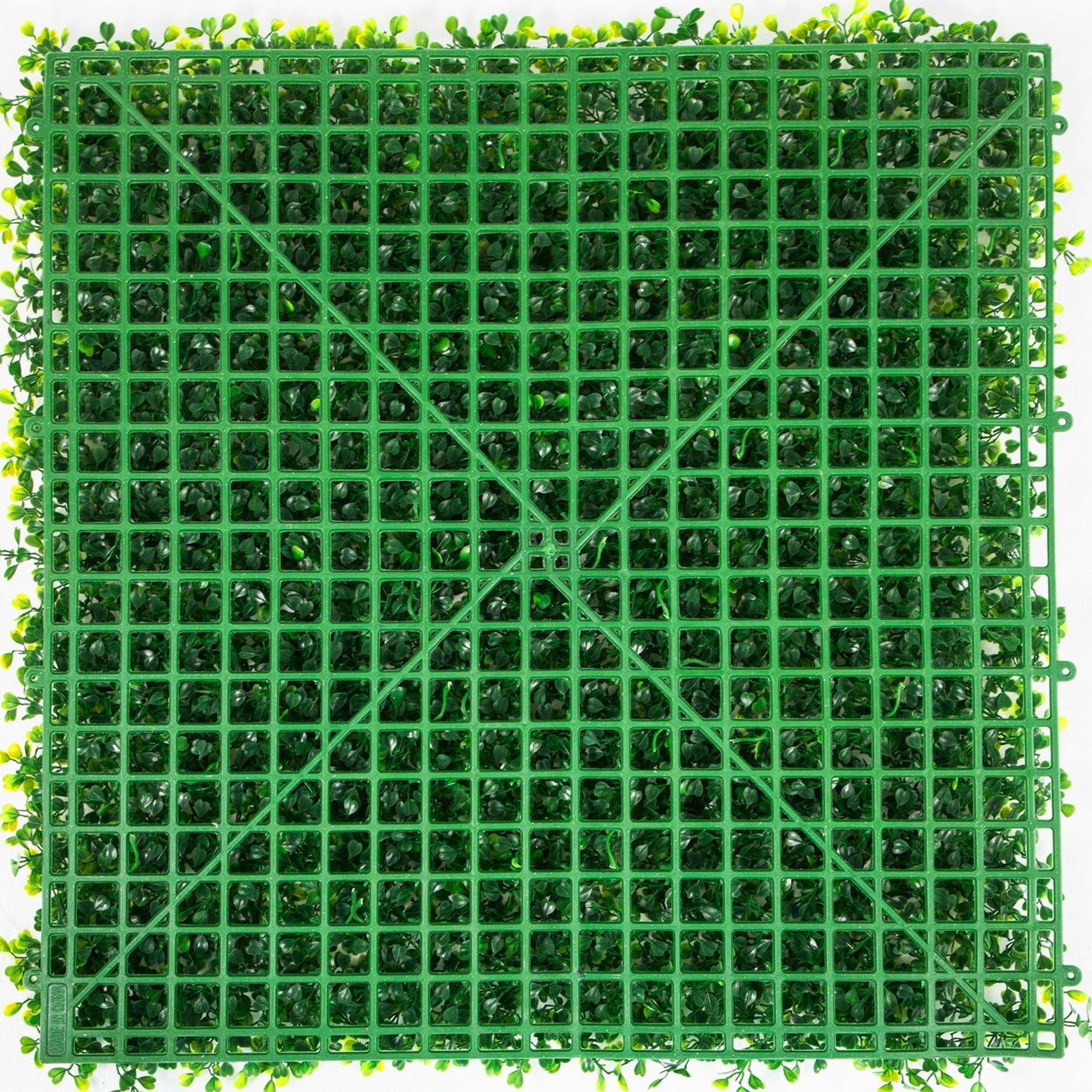 VEVOR Artificial Boxwood Panels, 12 PCS 20"x20" Boxwood Hedge Wall Panels, PE Artificial Grass Backdrop Wall 1.6\", Privacy Hedge Screen for Decoration of Outdoor, Indoor, Garden, Fence, and Backyar