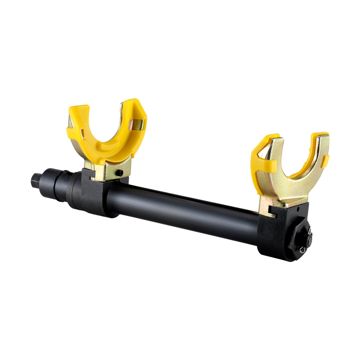 VEVOR Strut Spring Compressor Set, Macpherson Strut Spring Compressor Kit, Interchangeable Fork Strut Coil Extractor Remover Tool, with Yellow Protective Sleeve and Carrying Case