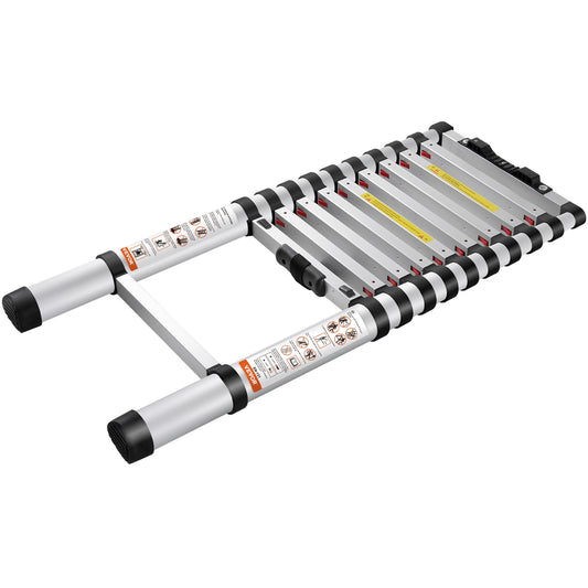 VEVOR Telescoping Ladder Aluminum Extension Step 3.2 m Multi-purpose Portable
