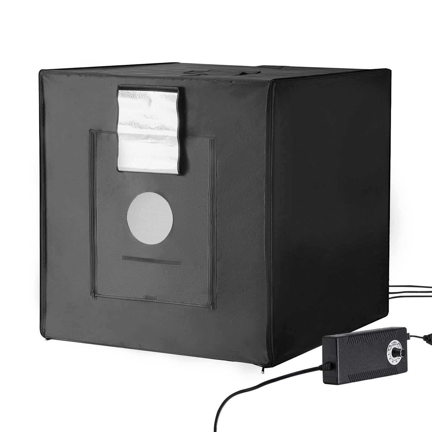 VEVOR Photo Studio Light Box 5600K with 210 LED Lights Power Adapter,100 x 100 x 100 cm