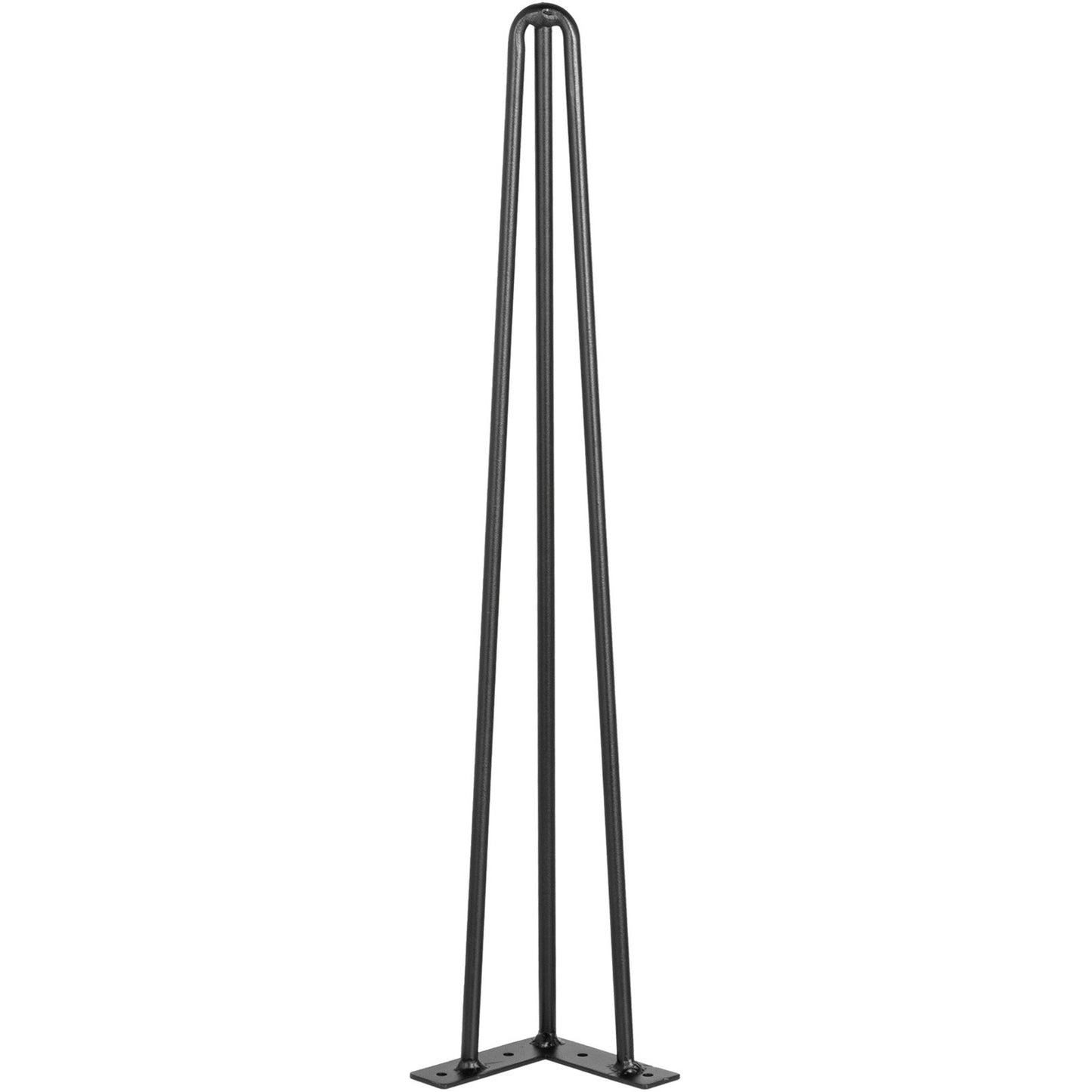 VEVOR Hairpin Table Legs 16 inch, Set of 4 DIY Desk Table Legs 3 Rods Heavy Duty