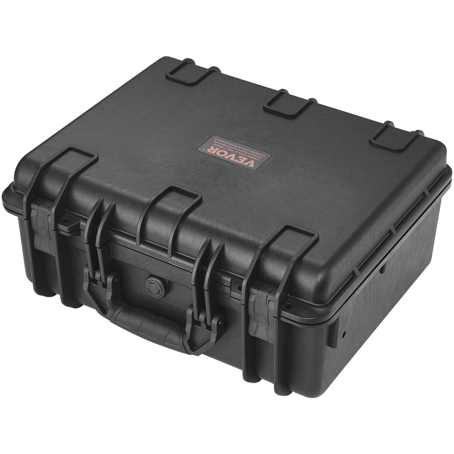 VEVOR Hard Pistol Cases with Pre-cut Lining Lockable Pistol Case for 5 Pistol