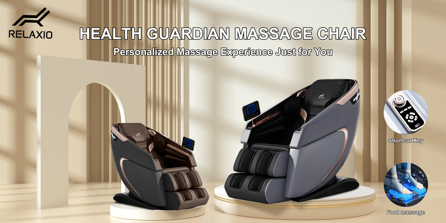 Premium Recliner Full Body Zero Gravity Massage Chair Grey