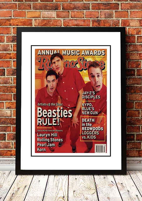 Beastie Boys' Rolling Stone Magazine Cover! - Framed A3