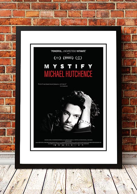 Michael Hutchence ‘Mystify’ Movie Poster 2019 - Framed A3